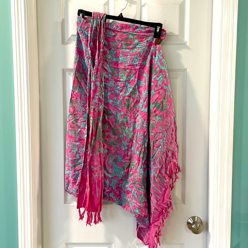 NWT Two-piece sarong set 🐢